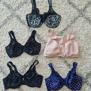 6 Glamorise bras